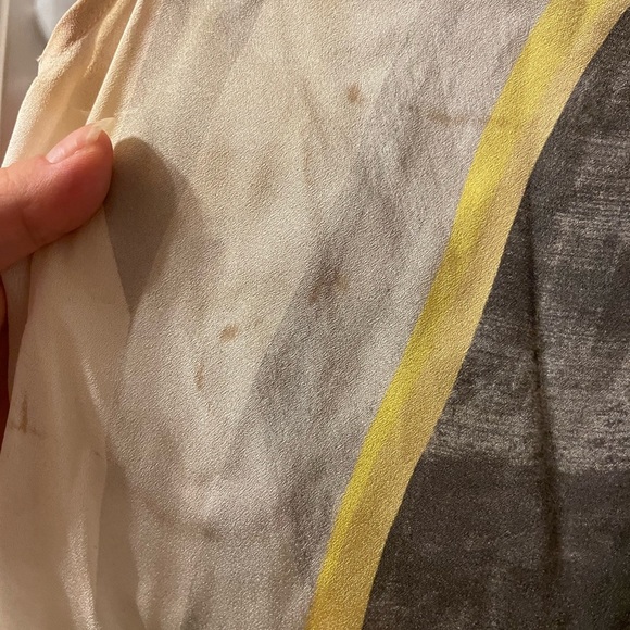 HELMUT LANG ASYMMETRICAL SILK TANK - Picture 6 of 7